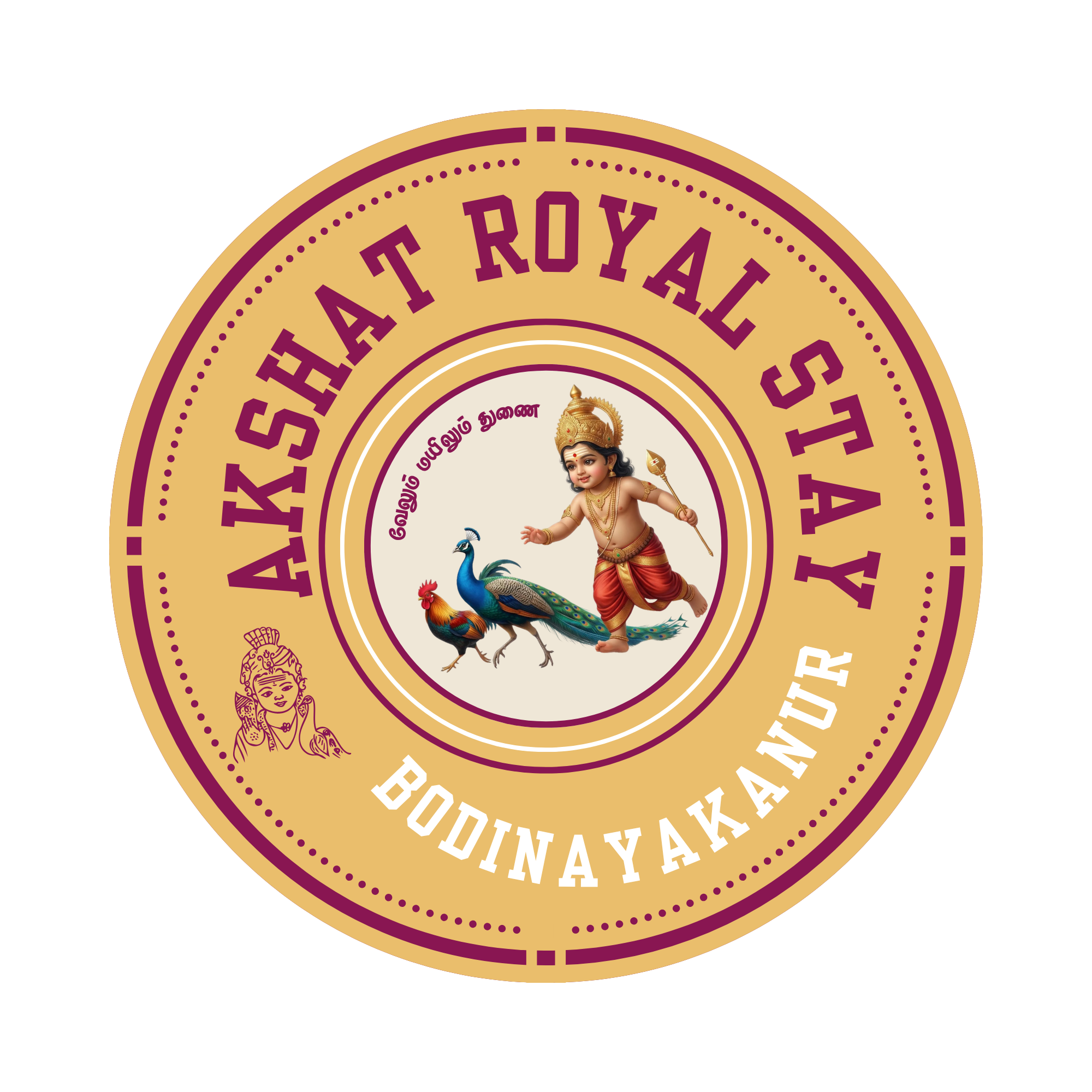 Akshat Royal Stay logo